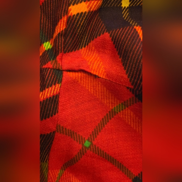 Vintage Algo-Ettes Petite Plaid Dress - Picture 8 of 9